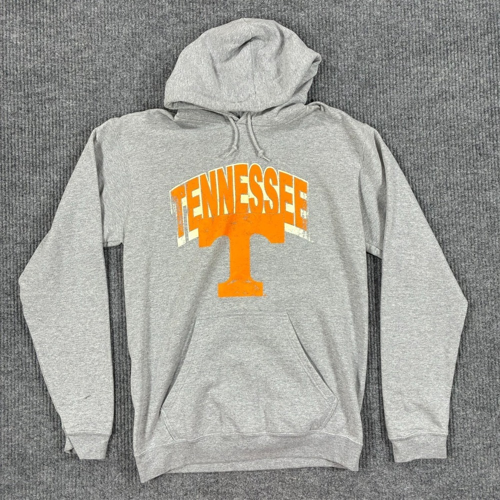 Tennessee Volunteers Hoodie Mens‎ Medium Gray NCAA College Football Pullover